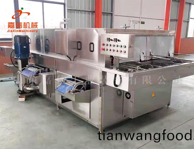 新(xin)型食品週(zhou)轉(zhuan)箱清(qing)洗機(ji) 託盤(pan)清洗(xi)機